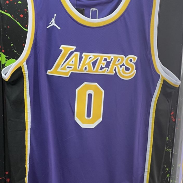 Russell Westbrook LA Lakers #0 Swingman Jersey