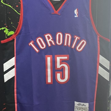 Vince Carter Toronto Raptors #15 Mitchell And Ness Jersey