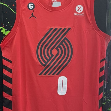 Damian Lillard Portland Trailblazers #0 Swingman Jersey