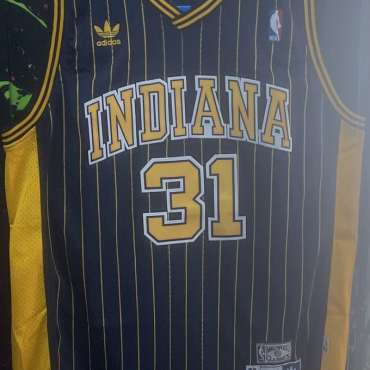 Reggie Miller Indiana Pacers #31 Mitchell and Ness Jersey
