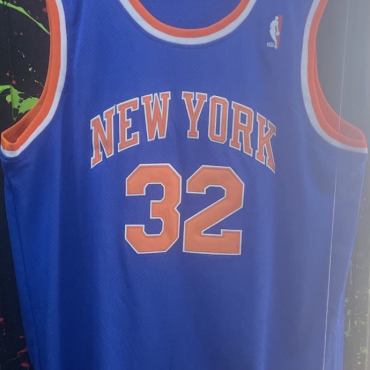 Xavier McDaniel New York Knicks #32 Mitchell and Ness Jersey