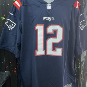Tom Brady New England Patriots #12 Navy