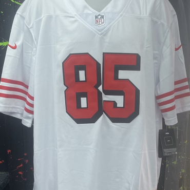 George Kittle San Francisco 49ers #85 White