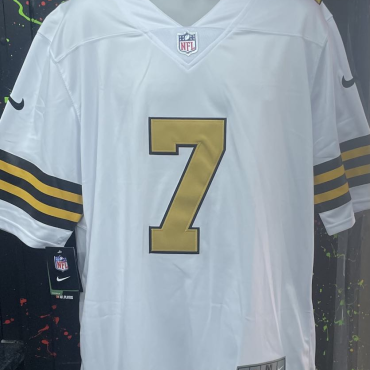 Taysom Hill New Orleans Saints #7 White