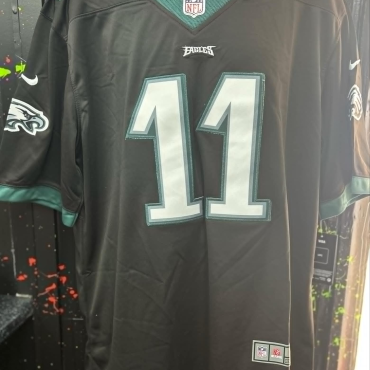 AJ Brown Philadelphia Eagles # 11 Black