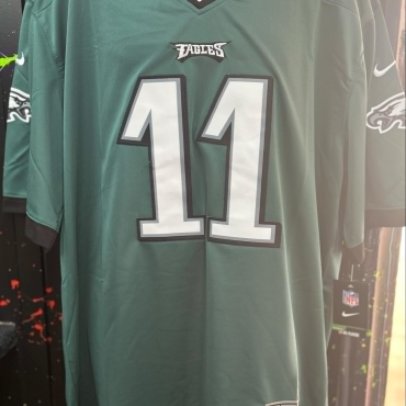 AJ Brown Philadelphia Eagles # 11 Green