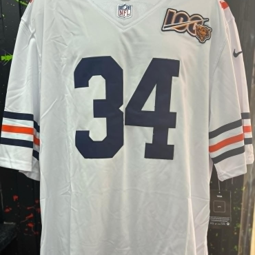 Walter Payton Chicago Bears #34 White