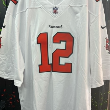 Tom Brady Tampa Bay Buccaneers #12 White