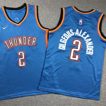 Shai Gilgeous-Alexander Oklahoma City Thunder Jersey Kids