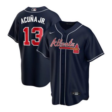 Ronald Acuña Jr. Atlanta Braves Jersey Kids