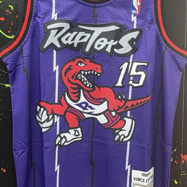 Vince Carter Toronto Raptors #15 Mitchell and Ness Kids