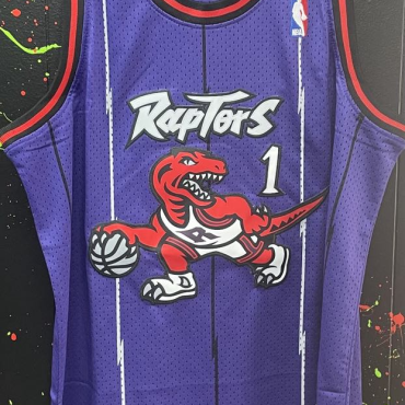 Tracy McGrady Toronto Raptors #1 Mitchell and Ness Kids
