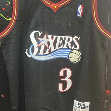 Allen Iverson Philadelphia 76ers #3 Mitchell and Ness Kids